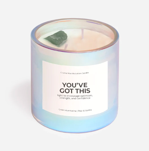 You’ve Got This Crystal Manifestation Candle