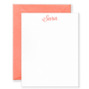 Personalized Signature Social Stationery