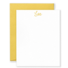 Personalized Signature Social Stationery