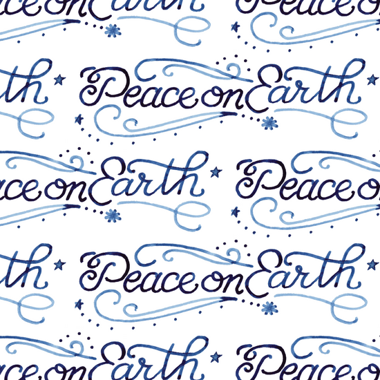 Peace on Earth Wrapping Paper
