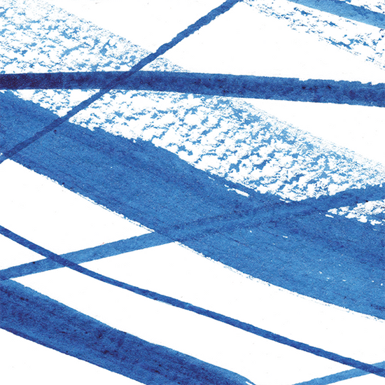 Blue Stripes Wrapping Paper