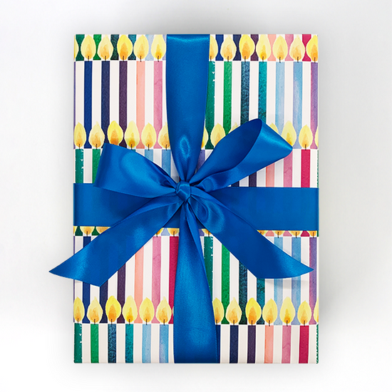 Birthday Candles Wrapping Paper