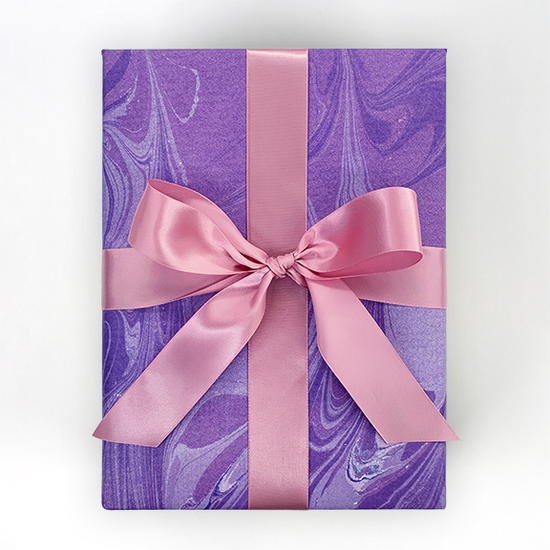 Purple Marble Wrapping Paper