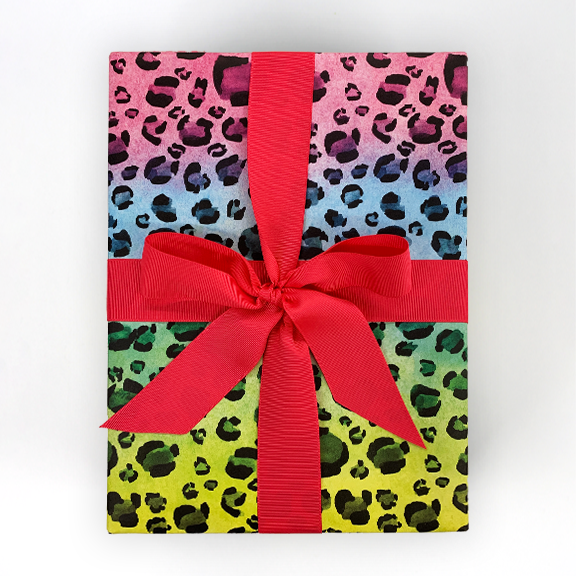 Rainbow Leopard Wrapping Paper – Lionheart Prints