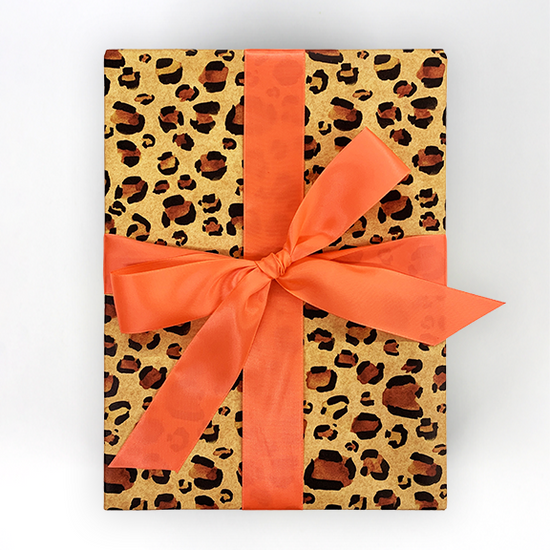 Natural Leopard Wrapping Paper