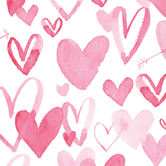 Hearts Wrapping Paper