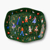 Evergreen Nutcracker Serving Tray