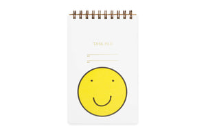 Smiley Face Task Pad Notebook