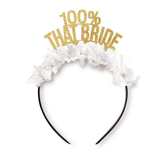 100% That Bride Party Headband