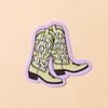 Rootin' Tootin' Cowboy Boot Vinyl Sticker