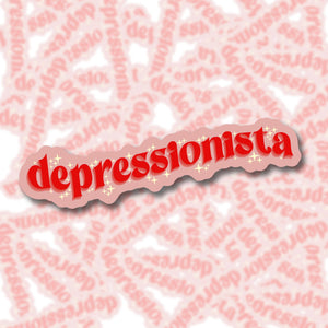 Depressionista Sticker