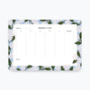 Hydrangea Weekly Desk Pad
