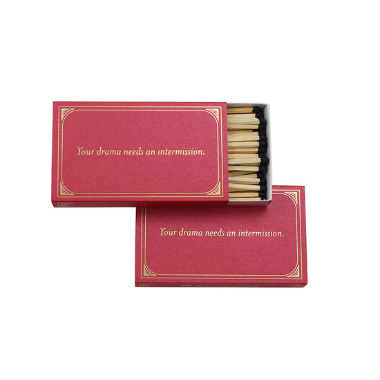 Your Drama Book of Matches