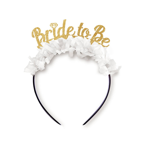 Bride To Be Bachelorette Party Headband Crown