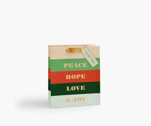 Peace and Joy Medium Gift Bag