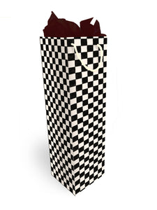 Checkers Wine Bag