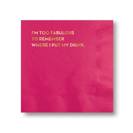 Fabulous Cocktail Napkins