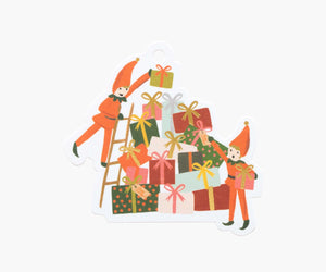 Elves Gift Tags - Pack of 8