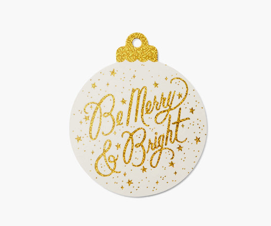 Be Merry and Bright Gift Tags - Pack of 8