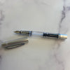 Medium Capital Fountain Pen - Silver