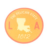 Louisiana Circle Sticker
