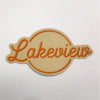 Lakeview Sticker