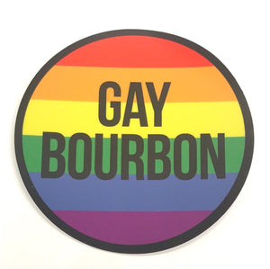 Gay Bourbon Sticker