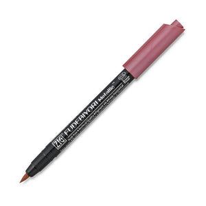 Zig Fudebiyori Metallic Brush Pen Red