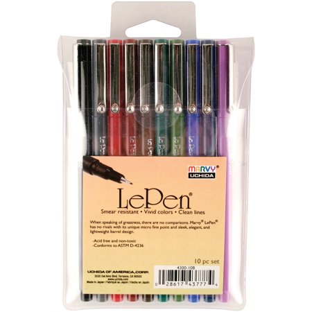 LePen 10 pack - Dark Color Set
