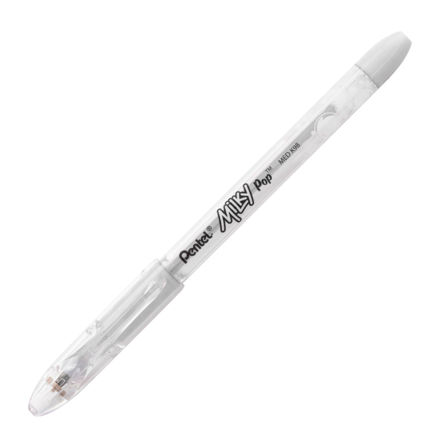 Pentel Milky Pop Gel Pen -- White – Lionheart Prints