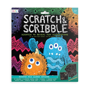 Scratch & Scribble: Monster Pals