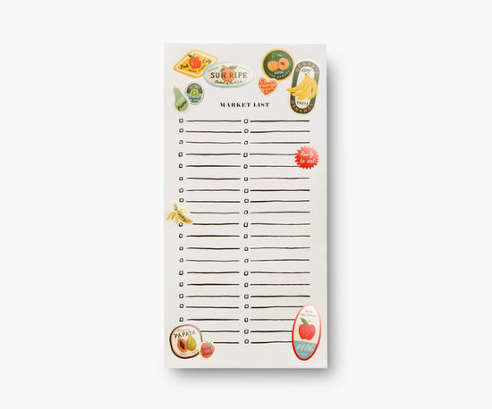 Fruit Stickers Market Pad