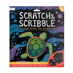 Scratch and Scribble: Ocean Life