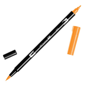 Tombow Chrome Orange Dual Brush Pen
