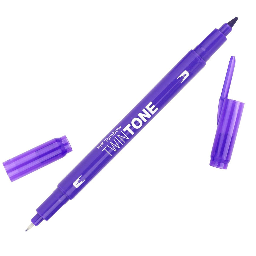 Tombow TwinTone Markers 82 Grape
