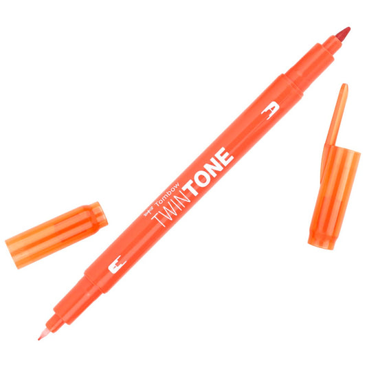 Tombow Carrot Orange TwinTone Marker
