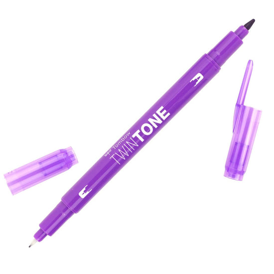 Tombow Violet TwinTone Marker