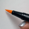 Tombow Light Orange Dual Brush Pen