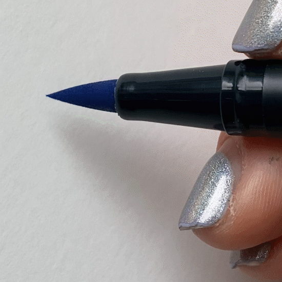 Tombow Dual Brush Pens - Blues