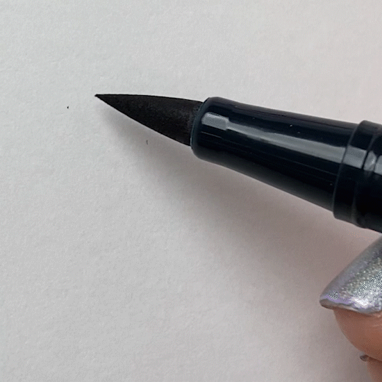 Tombow Lamp Black Dual Brush Pen