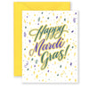 Happy Mardi Gras! Greeting Card