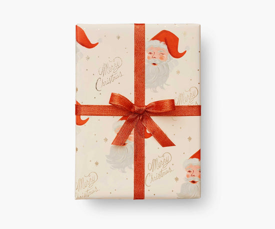 Santa Continuous Wrapping Roll