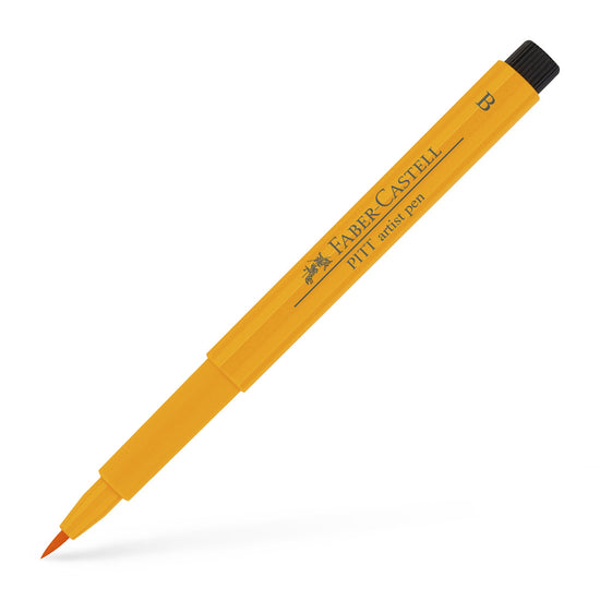 Faber Castell PITT Artist Pen - Dark Chrome Yellow