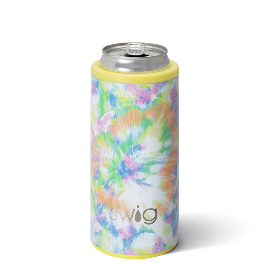 SWIG Cotton Candy Print Slim Can Cooler, SWIG Combo